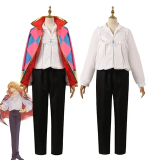 [Sẵn sàng] Howl 's Moving Castle Howl Trang phục hóa trang Anime Phim hoạt hình Moive Cos Trang phục