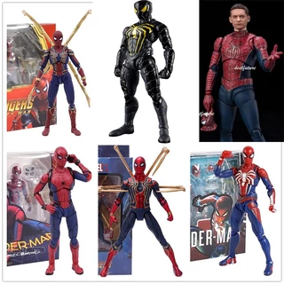 Mô Hình Nhân Vật Spider Man Ps4 Shf 15cm