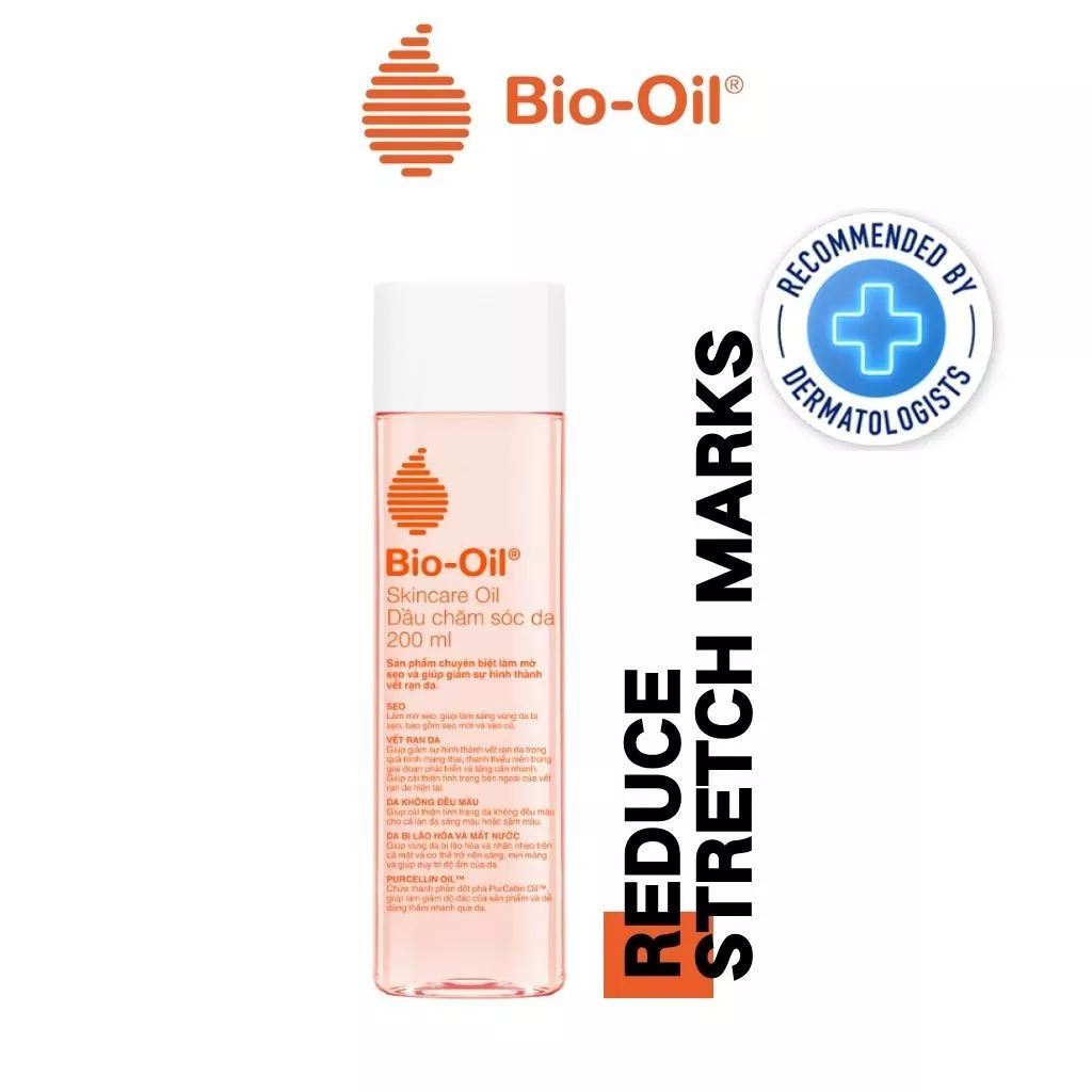 Dầu rạn da Bio oil 200ml Phòng ngừa rạn da trước khi sinh tránh vết rạn sau khi sinh