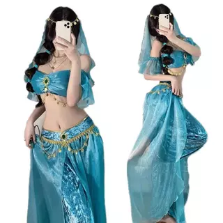 Trang phục công chúa Jasmine nữ trang phục khiêu vũ Aladdin người lớn