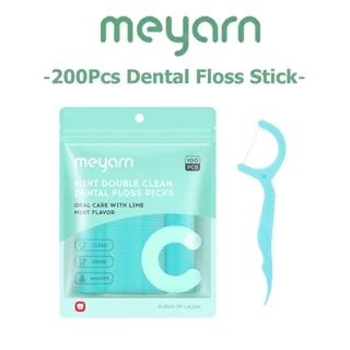 MEYARN Set 200 tăm chỉ nha khoa dùng một lần an toàn tiện dụng