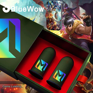 2024 BlueWow [Mobile Legends] Game thủ Găng tay chuyển màu chống mồ hôi Tay cầm di động Bộ điều khiển trò chơi màn hình cảm ứng Điện thoại chơi Game PUBG