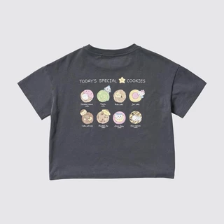 Uniqlo Unisex (UT) Chiikawa x Sanrio Áo thun in hình cha mẹ trẻ em tay ngắn 468582