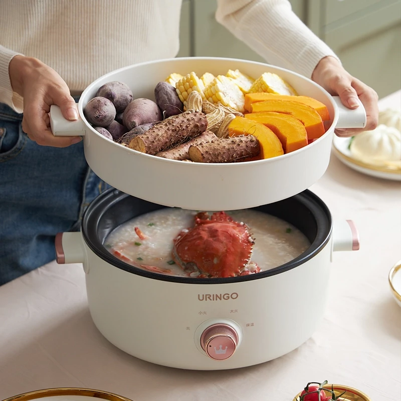Nồi cơm điện URINGO chống dính dung tích đa năng(3L)