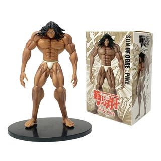 22cm BAKI Anime Hình Primitive Man Pickle Nhân Vật Hành Động Hanma Yujiro / Jack / Hanayama Kaoru Tượng PVC Bộ Sưu Tập Mô Hình Đồ Chơi Búp Bê