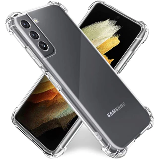 Ốp lưng Samsung Galaxy S24 S23 S22 S21 S20 Ultra S10 S9 S8 Plus FE S7 Edge Vỏ điện thoại silicon mềm trong suốt chống sốc