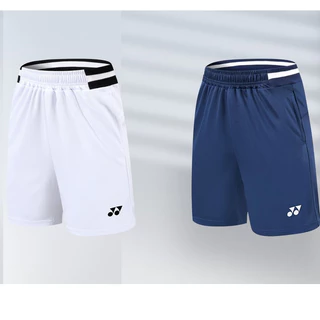 Áo khoác cầu lông mới của Yonex, quần short nam nữ, bộ đồ thi đấu khô nhanh, quần thể thao yy, quần thể thao cầu lông quần vợt trẻ em