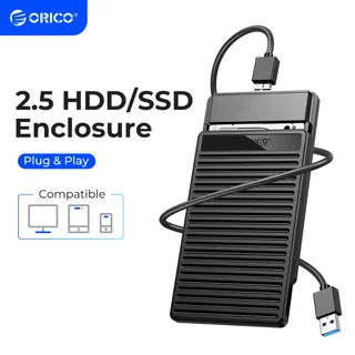 Ổ cứng ORICO Box 2.5 HDD SSD SATA sang USB 3.0 Type C 5Gbps di động (PDD25)