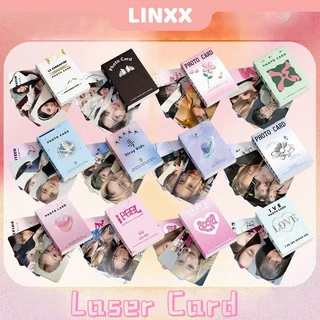 Linxx 50 Chiếc BLINK EN NEWJNS Kpop Album Lomo Card Kpop Laser Photocards Bưu Thiếp Series