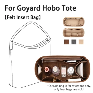 Túi Tổ Chức Chèn Cho Goyard Hobo Di Động Du Lịch Túi Xách Lót Lưu Trữ Mỹ Phẩm Bên Trong Túi Hỗ Trợ Shaper