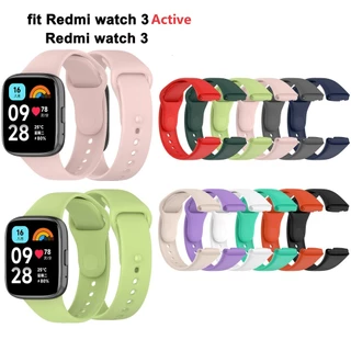 Dây đeo silicon cho Redmi watch 3 Active Redmi 4 Lite Watch3 Watch4 Dây đeo cổ tay mềm Phụ kiện thông minh