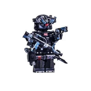 Khối xây dựng Lego tương thích Reloaded Ghost SWAT Minifigures Lắp ráp quân đội Ed