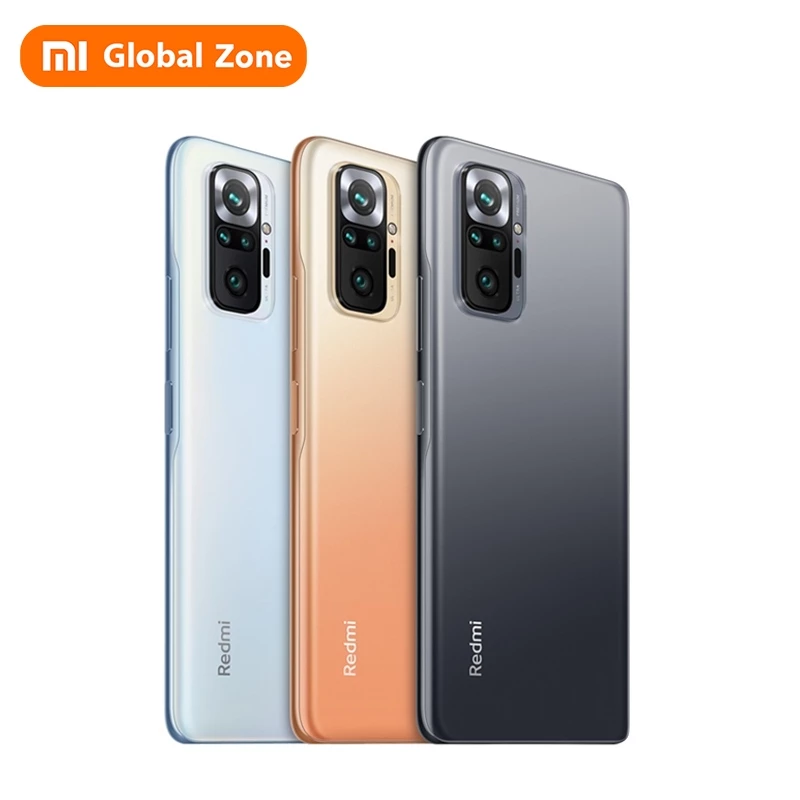 [Mã CBAUG12 giảm 12% đơn 500K] Phiên Bản Quốc Tế Điện Thoại Xiaomi Redmi Note 10 Pro 6G + 128G / 8G + 128G Snap Dragon 732G 33W Sạc Nhanh