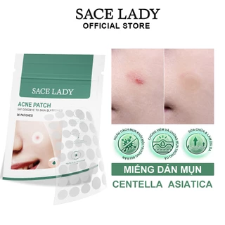 Miếng dán SACE LADY hỗ trợ giảm mụn chăm sóc da 3g