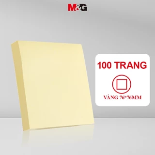 Văn phòng phẩm M & G 100 trang Giấy dán Ghi chú Nhãn dính Macaron Color Note Book Tập đơn Back-to-school Văn phòng phẩm Nhãn dán ngày lễ Văn phòng phẩm