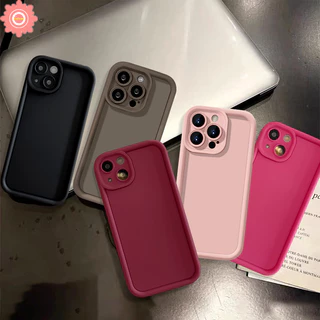 Macaron Ốp Điện Thoại Màu Kẹo Cho iphone 11 7 8 6 6s plus xr 14 15 12 13 pro max x xs max se 2020