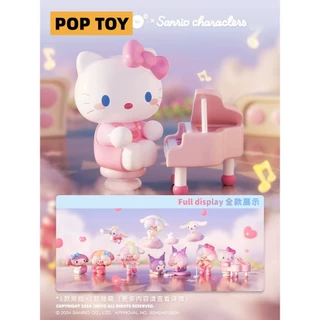 Rico x Sanrio Nhân Vật Happy Paradise Present Series Popmart Nhân Vật Dễ Thương Sở Thích Thu Thập Quà Tặng Cho Bạn Bè (Xác Thực)