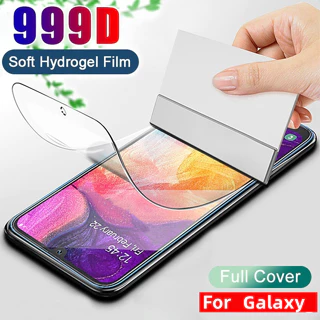 Phim Hydrogel Mềm Cho Samsung Galaxy A55 A35 M15 A54 5G A34 M14 A24 Full Cover Mặt Trước Cho A14 LTE 4G A73 A33 A13 A23 A22 A52 A72 A52S A21S A32 A9 A8 2018 Màn Hình Bảo Vệ