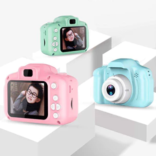 Camera kỹ thuật số mini giảm xóc độ phân giải cao 8MP có thể sạc cho bé