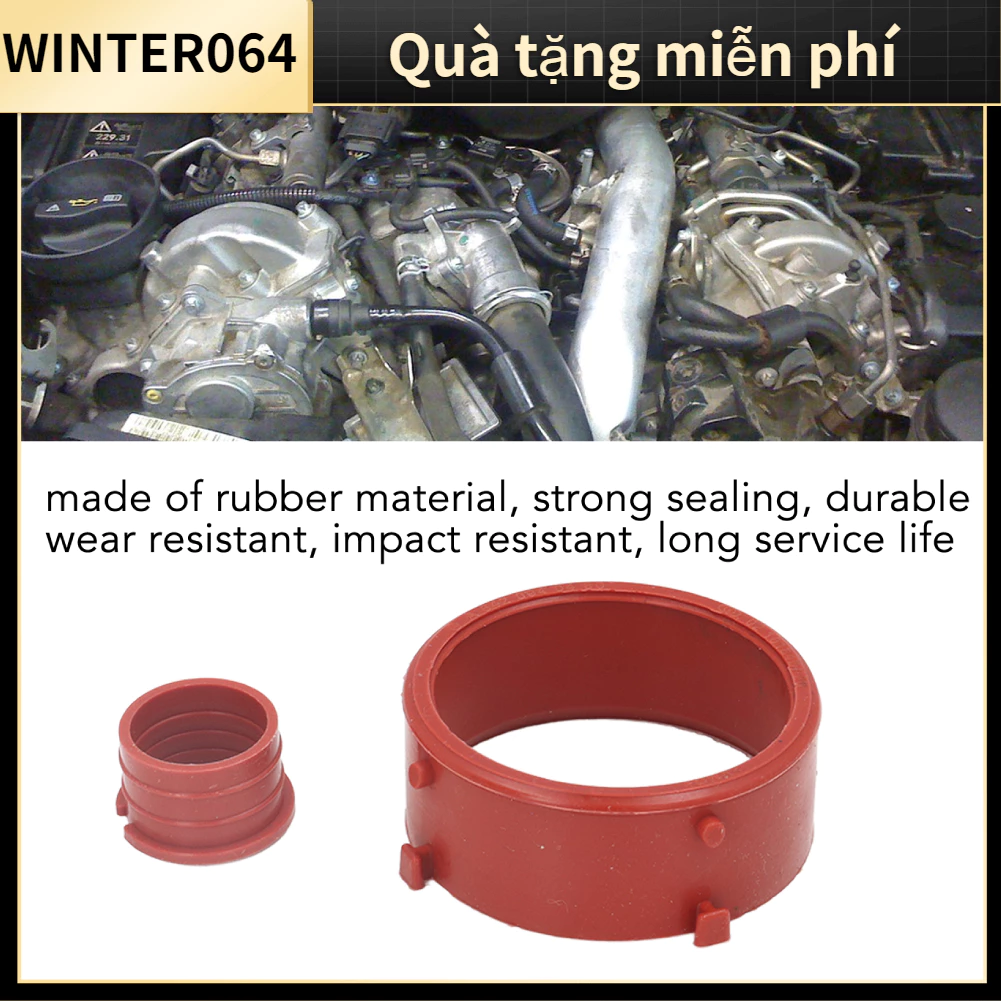 [Hàng Sẫn] Bộ phận làm kín động cơ Turbo Intake Seal 6420940580 thay thế cho Mercedes ‑ Benz E350 GL320 GL350 Winter064