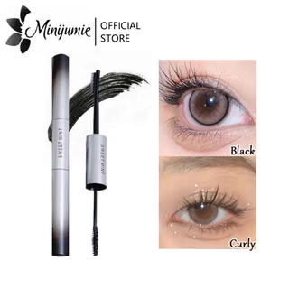 SWEET MINT® Mascara hai đầu mascara xoăn lâu trôi không thấm nước không nhòe với đầu cọ mịn phù hợp cho người mới bắt đầu