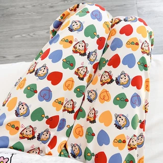 Quần pyjama nữ Crayon Shin-chan phong cách hoạt hình đồ ngủ mùa hè quần thẳng dễ thương