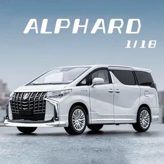 Tỉ Lệ 1: 18 Toyota Alphard Hợp Kim Xe Mô Hình Diecast Xe Âm Thanh Ánh Sáng Xe Người Yêu Bộ Sưu Tập Trẻ Em Quà Tặng Sinh Nhật Kim Loại Bé Trai Đồ Chơi