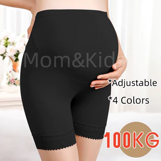 Mẹ & Trẻ Em 45-100KG Kích Thước Lớn Quần An Toàn Cho Mẹ Chống chói Mỏng Mùa Hè Ba Điểm Modal Quần Legging Có Thể Điều Chỉnh Trang Phục Bà Bầu Mặc Bà Bầu #Seluar Mengandung