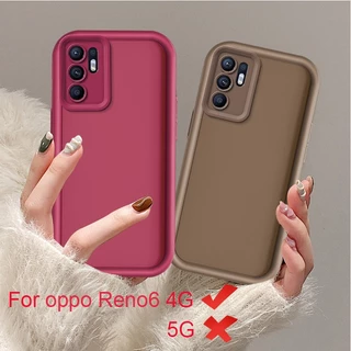 Ốp Lưng OPPO Reno 6 4G Cao Cấp Vỏ Silicon Chống Sốc , Vỏ Điện Thoại TPU