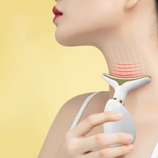 Máy mát xa cổ mặt Loại bỏ nếp nhăn Chống lão hóa Nâng da và làm săn chắc Massage Thiết bị làm đẹp