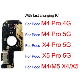 Bảng cổng sạc có IC sạc nhanh cho Poco X4 M4 Pro 4G 5G