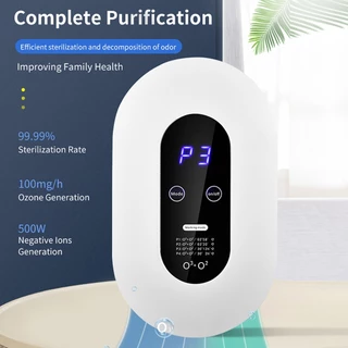 Máy khử mùi nhà vệ sinh Air Purifier /Máy lọc không khí /mini ozone ion âm 5 chế độ khử mùi hôi nhà vệ sinh toilet nhà bếp phòng ngủ mùi chó mèo thuốc lá