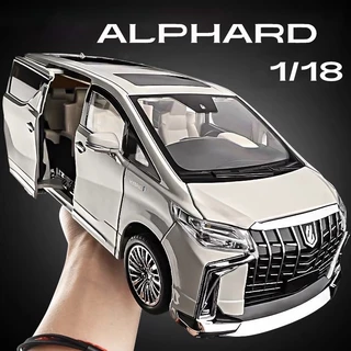 [Rum] Tỉ Lệ 1: 18 Toyota Alphard Hợp Kim Xe Ô Tô Mô Hình Ánh Sáng & Hiệu Ứng Âm Thanh Đồ Chơi Xe Ô Tô Diecast Cho Bé Trai Quà Tặng Sinh Nhật Đồ Chơi Trẻ Em Bộ Sưu Tập Xe Ô Tô