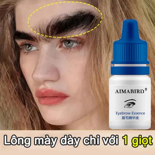 7 ngày hiệu quả Serum mọc chân mày 3ML Duong mi dài và cong Nuôi dưỡng sâu tăng trưởng nhanh Không tác dụng phụ Làm dày lông mi, lông mày và đường chân tóc unisex