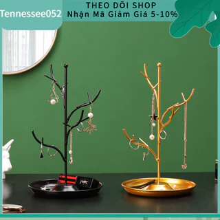 [Hàng HOT] Kệ đựng đồ trang sức - Kệ treo trang sức Cho Dây Chuyền Bông Tai Vòng Tay decor nhà cửa【Tennessee052】