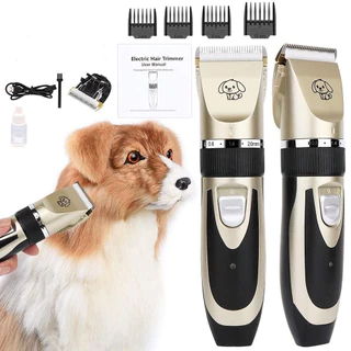 Tông Đơ Cắt Lông Chó Mèo Clipper Cao Cấp Full Phụ Kiện