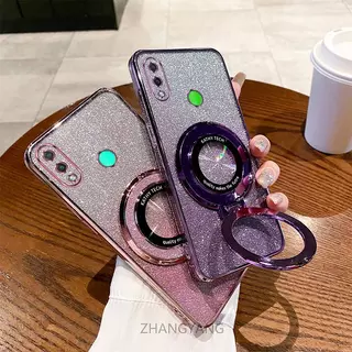 Ốp Lưng Cho Huawei nova 3i nova 3 Được Trang Bị Vỏ Mềm Silicon Phim flash Có Chức Năng Giá Đỡ Vỏ Điện Thoại Ống Kính Bao Phủ Toàn Bộ Và Chống Rơi