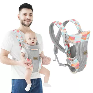 Baby Carrier Sơ sinh Trẻ sơ sinh Thoải mái thoáng khí Công thái học Ba lô đeo chéo Ghế hông Có thể điều chỉnh Dukung Bayi