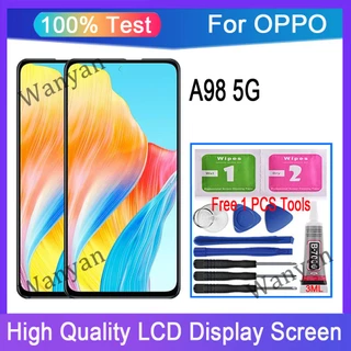 Màn hình LCD OPPO A98 5G chính hãng Bộ số hóa màn hình cảm ứng có khung thay thế