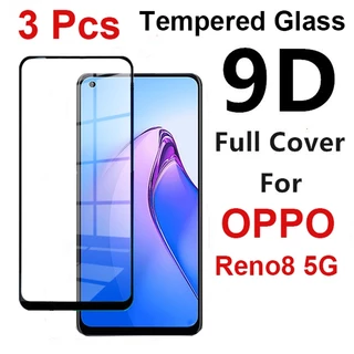 Kính cường lực OPPO Reno 8 5G 3 chiếc Full màn hình Chống vỡ 9D Full Cover