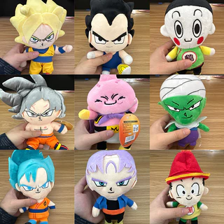 15cm-25cm Dragon Ball Nhật Bản Anime Sang Trọng Đồ Chơi Siêu Saiyan Goku Vegeta Picallo Trunks Gohan Hoạt Hình Hình Búp Bê Nhồi Bông Quà Tặng Trẻ Em