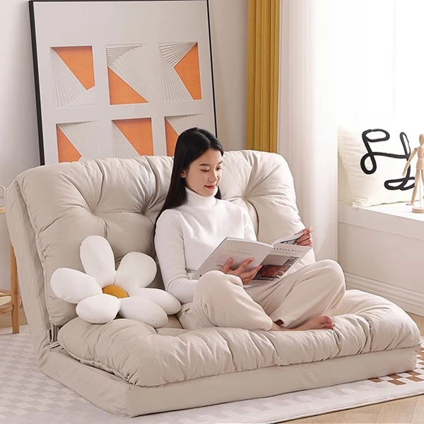 Có Thể Gập Lại Lười Sofa Phòng Ngủ Đôi Tatami Ghế Sau Ghế Ban Công Giải Trí Sofa