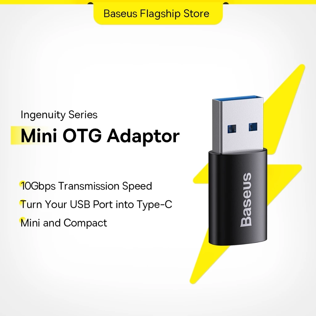 Baseus Đầu Chuyển Đổi usb 3.1 otg Sang usb Cho macbook pro air samsung s10