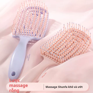 Thịt Heo Lược Nữ Dầu Tạo Kiểu Tóc Lược Làm Tóc Mịn Lược Bán Buôn Cao Crank Top Fluffy Muỗi