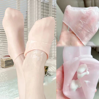 1 Đôi Tất Chăm Sóc Bàn Chân Tẩy Tế Bào Chết Và Ngăn Ngừa Khô Spa Tất Silicon Dưỡng Ẩm Gel Tất Bảo Vệ Dụng Cụ Chăm Sóc Chân