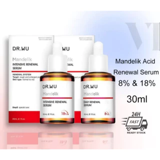 Bác sĩ Wu Intensive Renewal Serum 18% Daily Serum 8% Mandelic 30ml