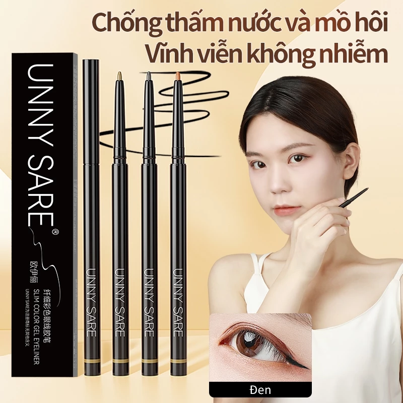 Bút Kẻ Mắt Eyeliner Bút kẻ mắt không thấm nước, không rách, không nhòe dành cho sinh viên Bút kẻ mắt chống mồ hôi tự nhiên Bút kẻ mắt dạng lỏng siêu mịn Bút kẻ mắt dài / Đen / Nâu đậm /