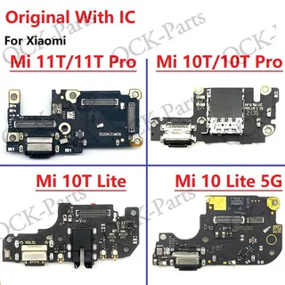 Chính Hãng Dành Cho Xiaomi Mi 10 10T 11T Pro lite 5G Với IC Cổng Sạc USB Dock Kết Nối Ban Sạc Flex