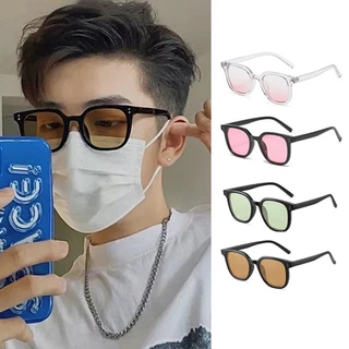 JOJO COCO Kính Mát Gọng Vuông Màu gradient Chống Tia uv Xu Hướng Mới