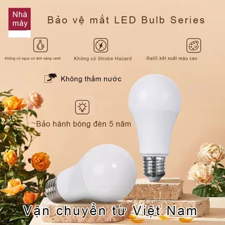 Bóng đèn tiết kiệm điện led e27 Chiếu sáng học tập 6500K 3000k Việt Nam Hàng có sẵn led e27 Bóng đèn siêu sáng 02